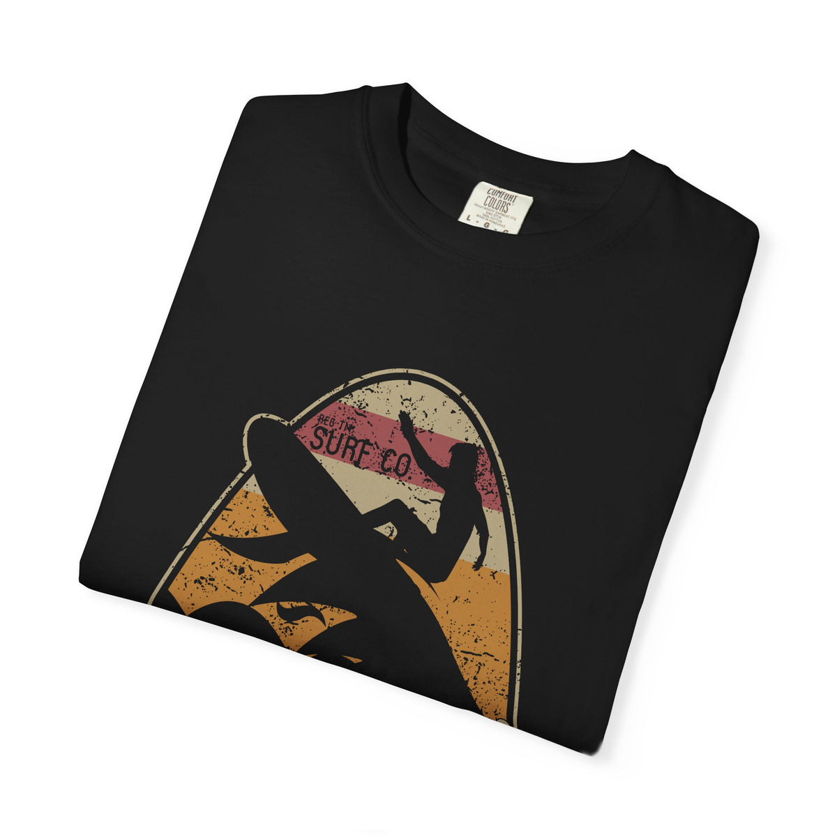 Los Angeles California Beach Surfing Paradise Style T-Shirt - Sinful Threads