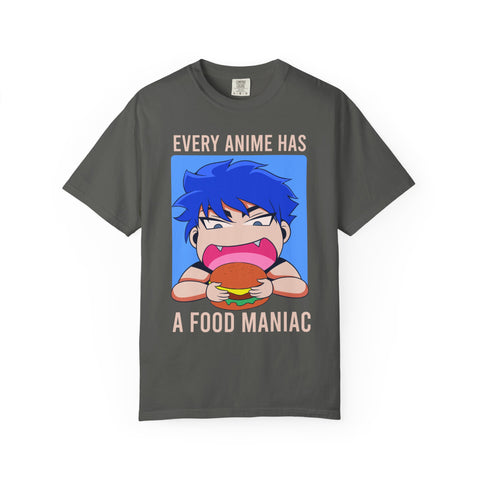 Otaku Graphic Tee - Anime Food Maniac Shirt - Foodie Gift