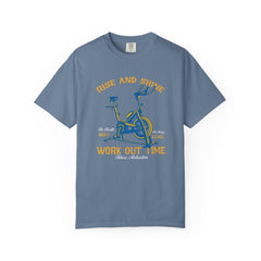 Rise And Shine Workout Time Indoor Bike Fitness T-Shirt