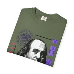 Blue Cheese Tee – Ben Franklin Dollar Bill Streetwear