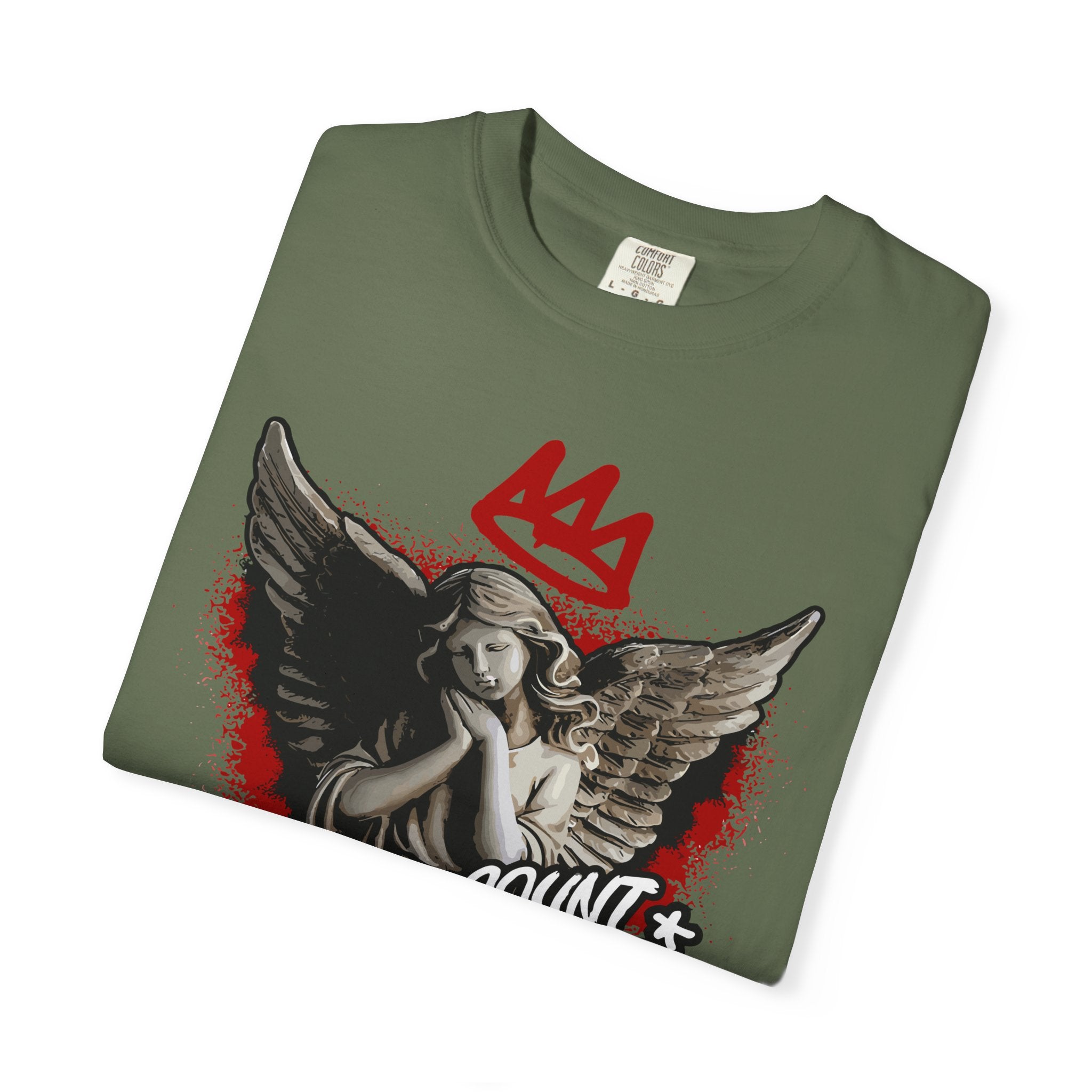 Count Your Blessings Angel Tee – Crown Inspired Shirt - Sinful Threads