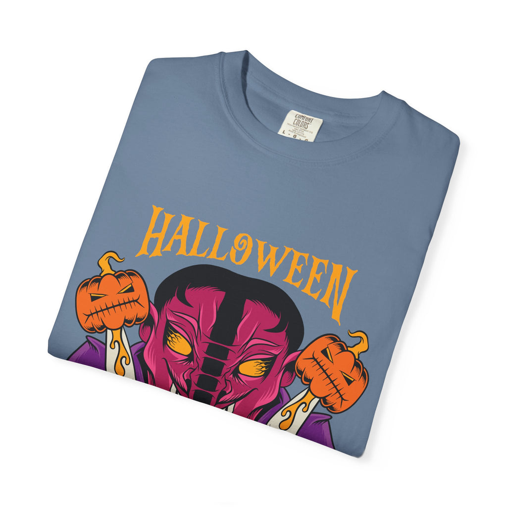 Devil halloween tee - Spooky Monster Shirt - Scary Fun - Sinful Threads