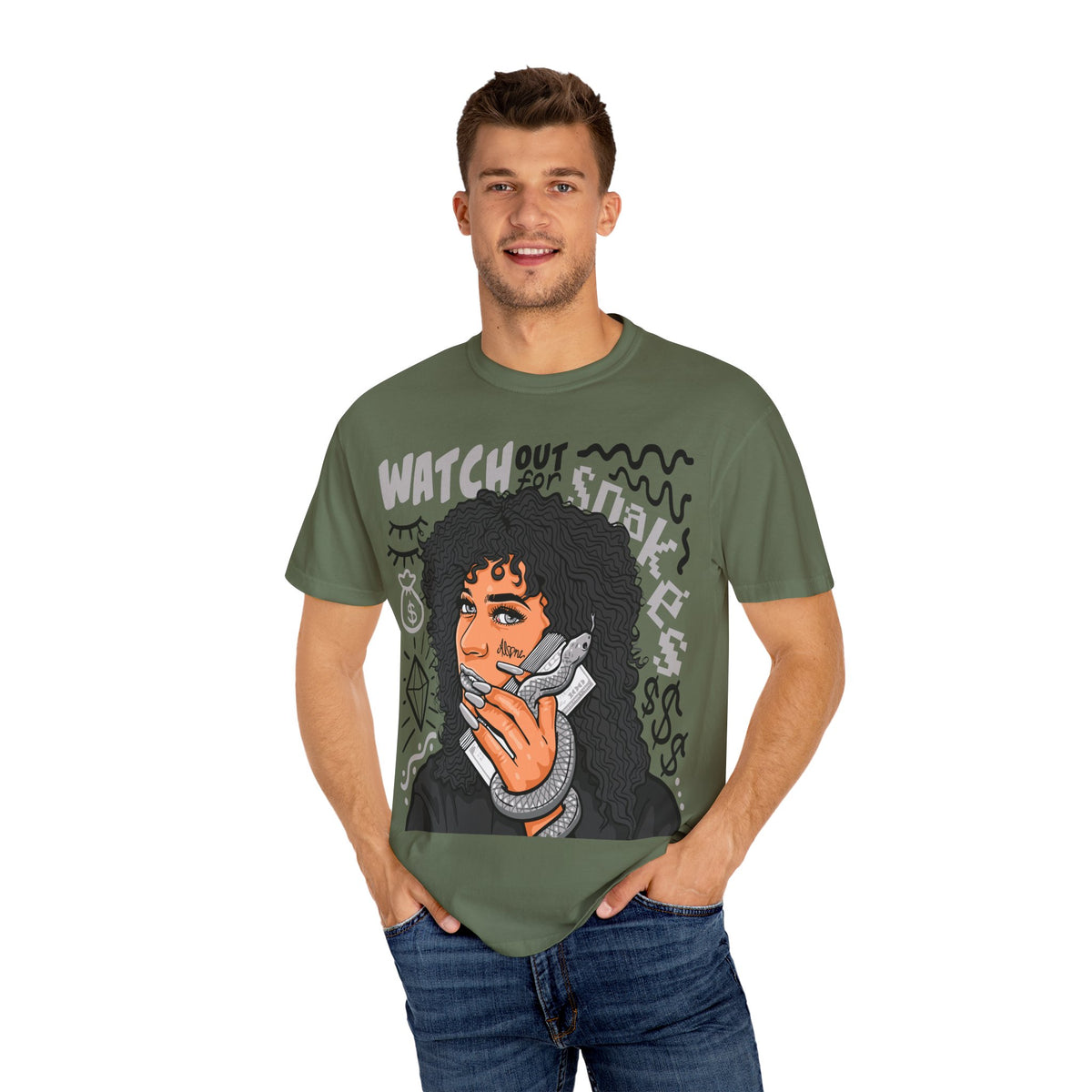 Watch Out Snakes Boss Woman Money Shirt