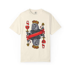 Red Queen T-shirt – Skull Graphic Top – Queen of Hearts