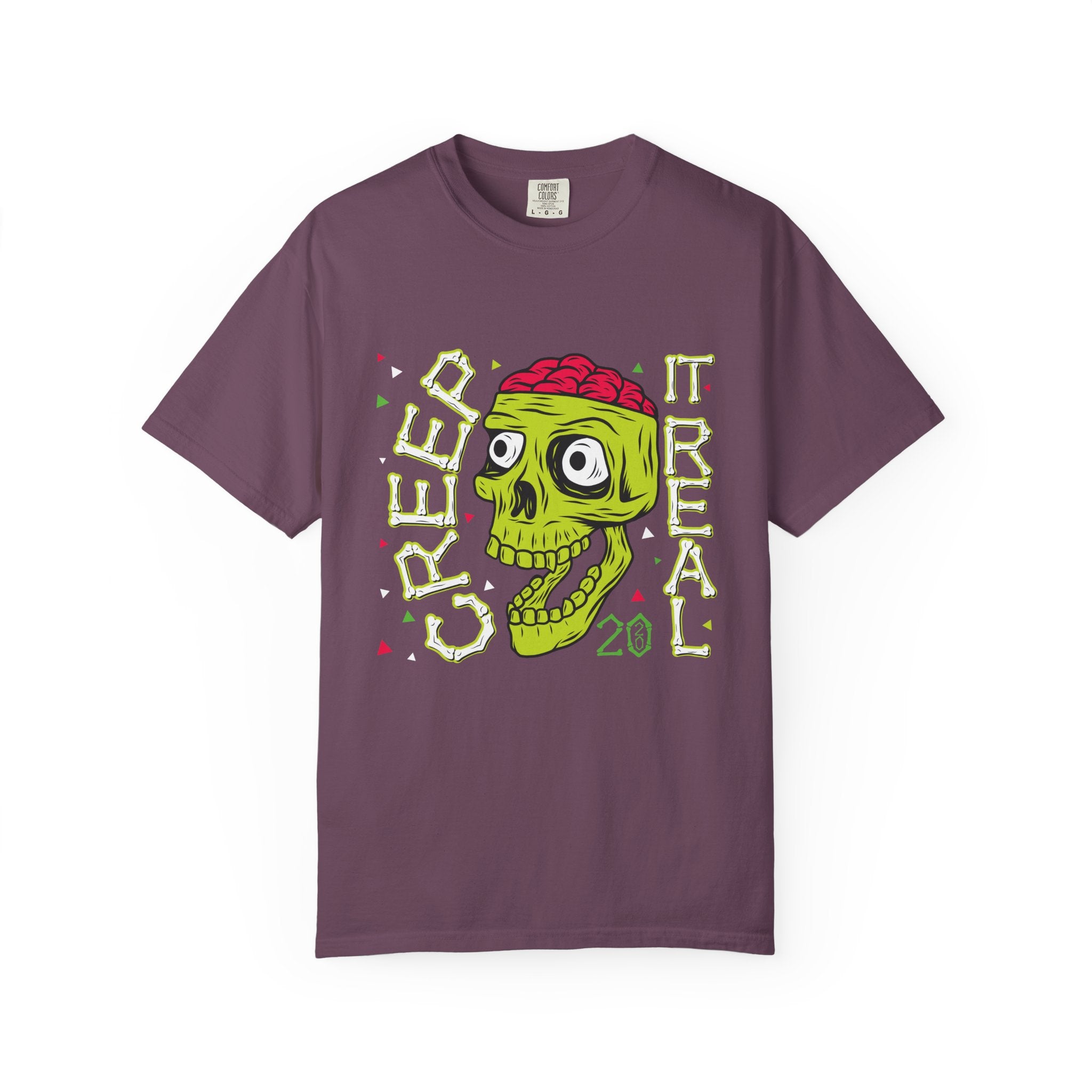 Funny Zombie Shirt - Keep It Real Tee - Brains Out Humor - Sinful Threads