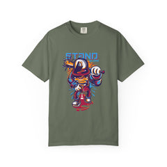 Stand Alone Cool Cartoon Character Illustration T-Shirt