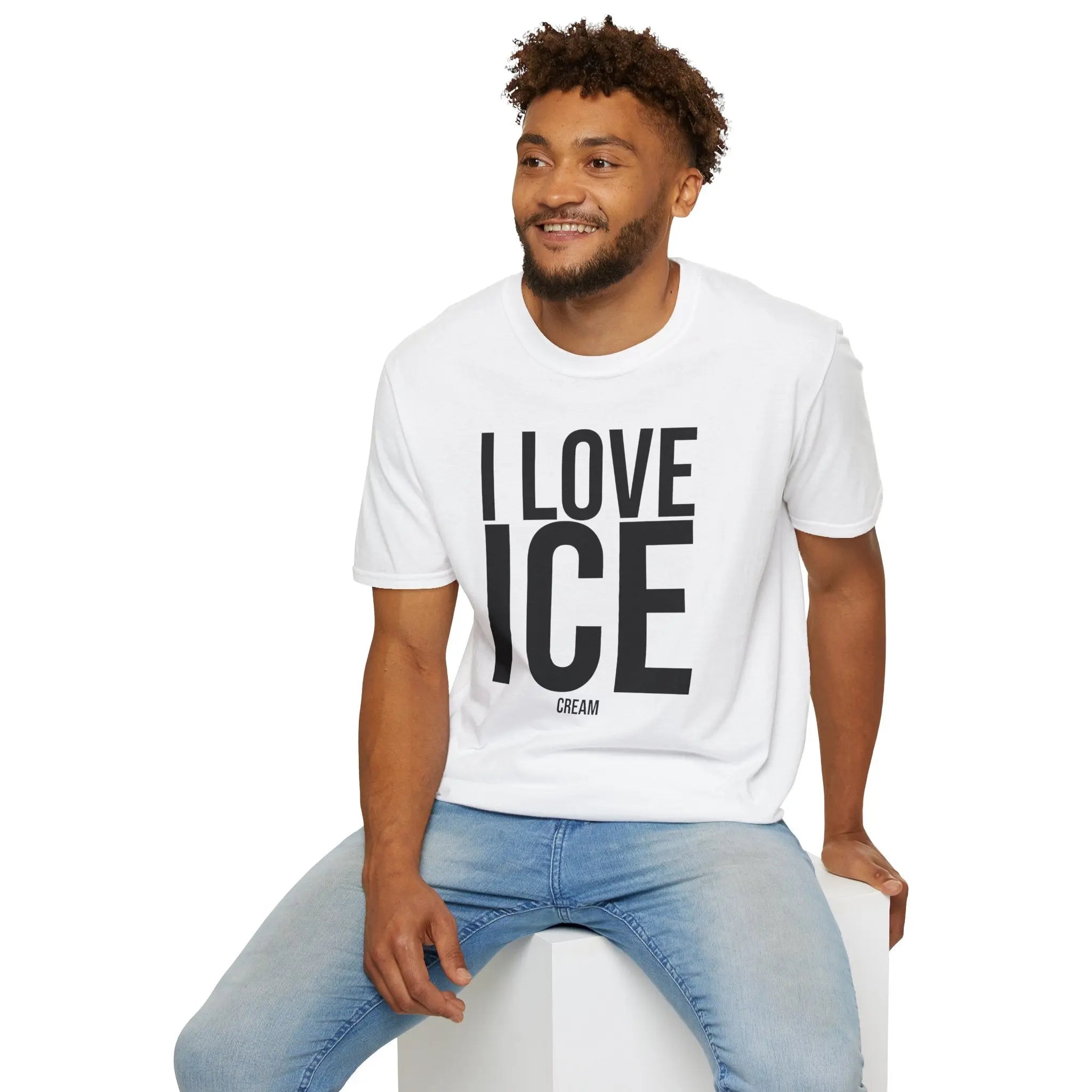 Political Satire Shirt - I Love ICE Cream Funny Tee Printify