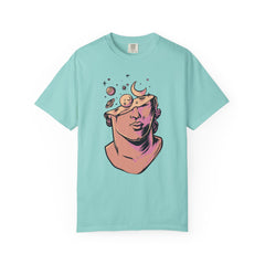 Celestial Space Bust Creative Unique Style T-Shirt - Sinful Threads