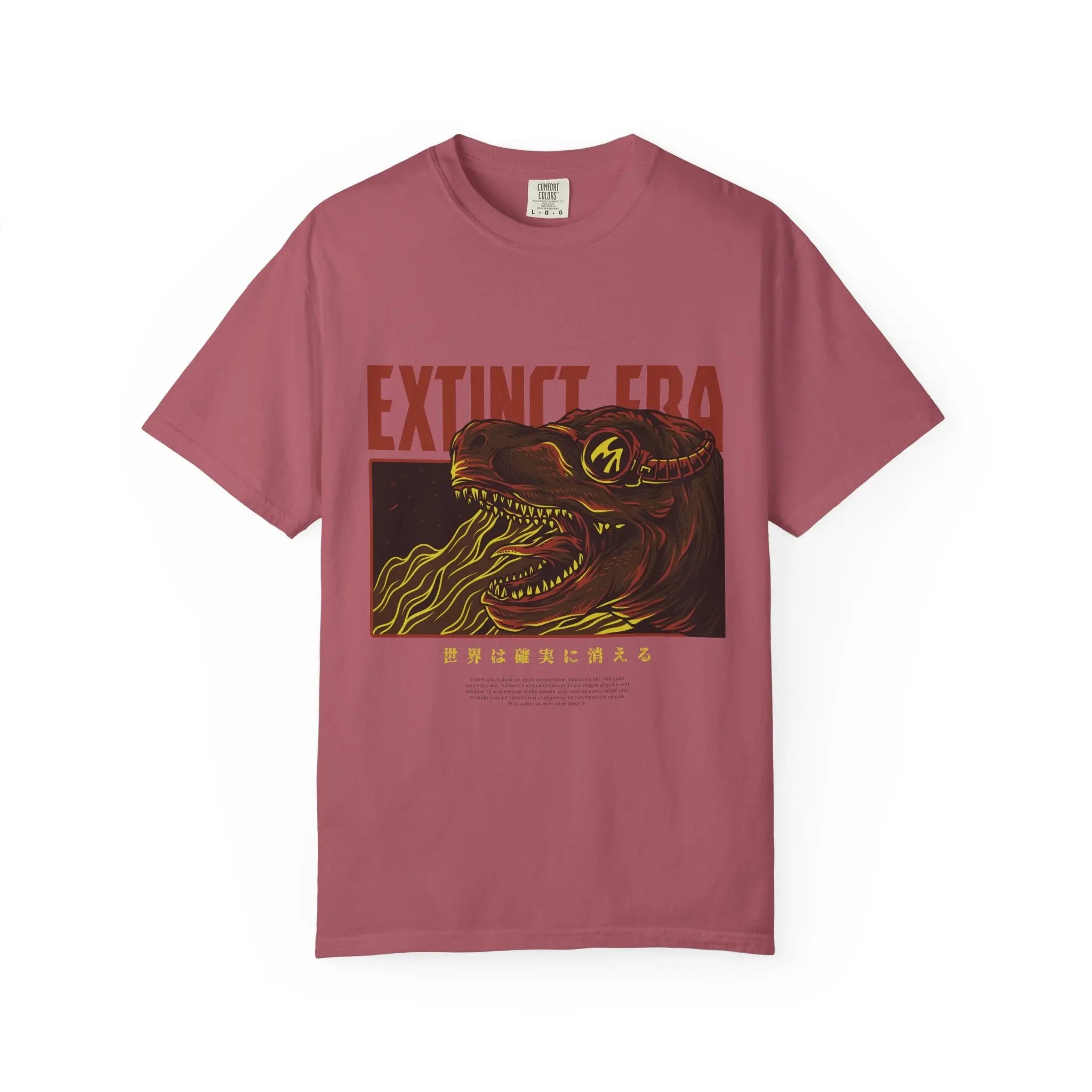 Extinct Era Dinosaur Graphic Unisex Relaxed Fit T-Shirt - Sinful Threads