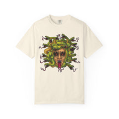 Medusa Snake Tee - Gorgon Statement Mythology Gift Shirt - Sinful Threads
