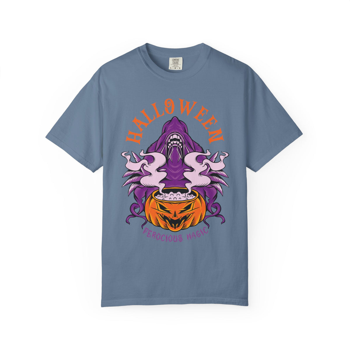 Spooky Season Shirt - Purple Monster Tee - Cute Halloween Gift