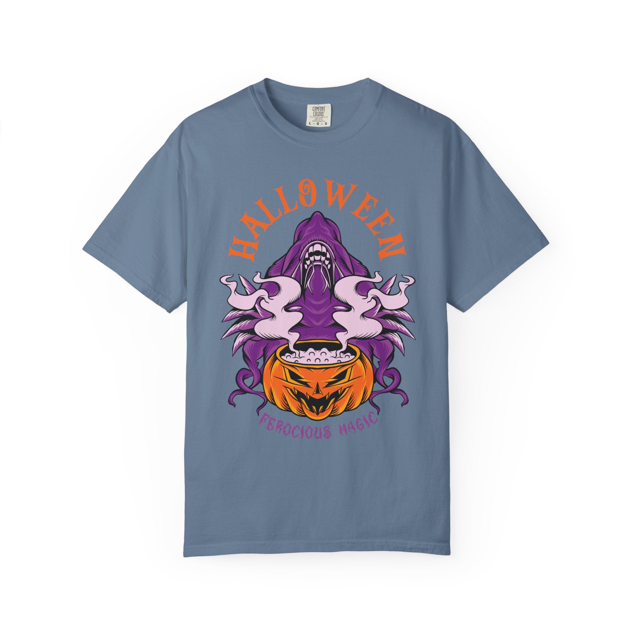 Spooky Season Shirt - Purple Monster Tee - Cute Halloween Gift - Sinful Threads