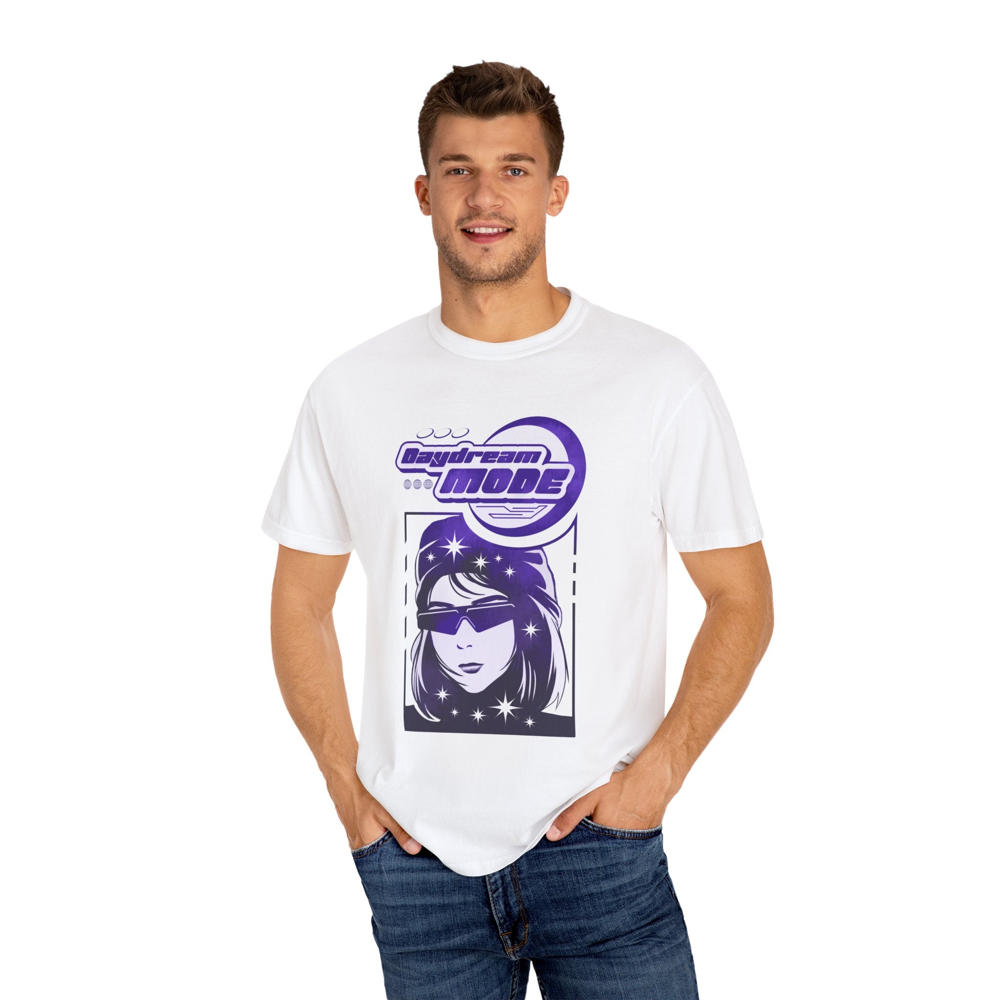 Daydream Mode Tee - Purple Aesthetic - Trendy Gift - Sinful Threads