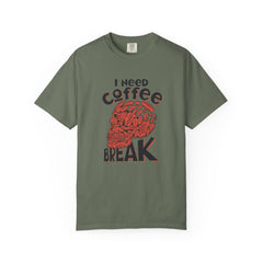 Coffee Skull Shirt - Funny Bold Graphic - Caffeine Addict Tee