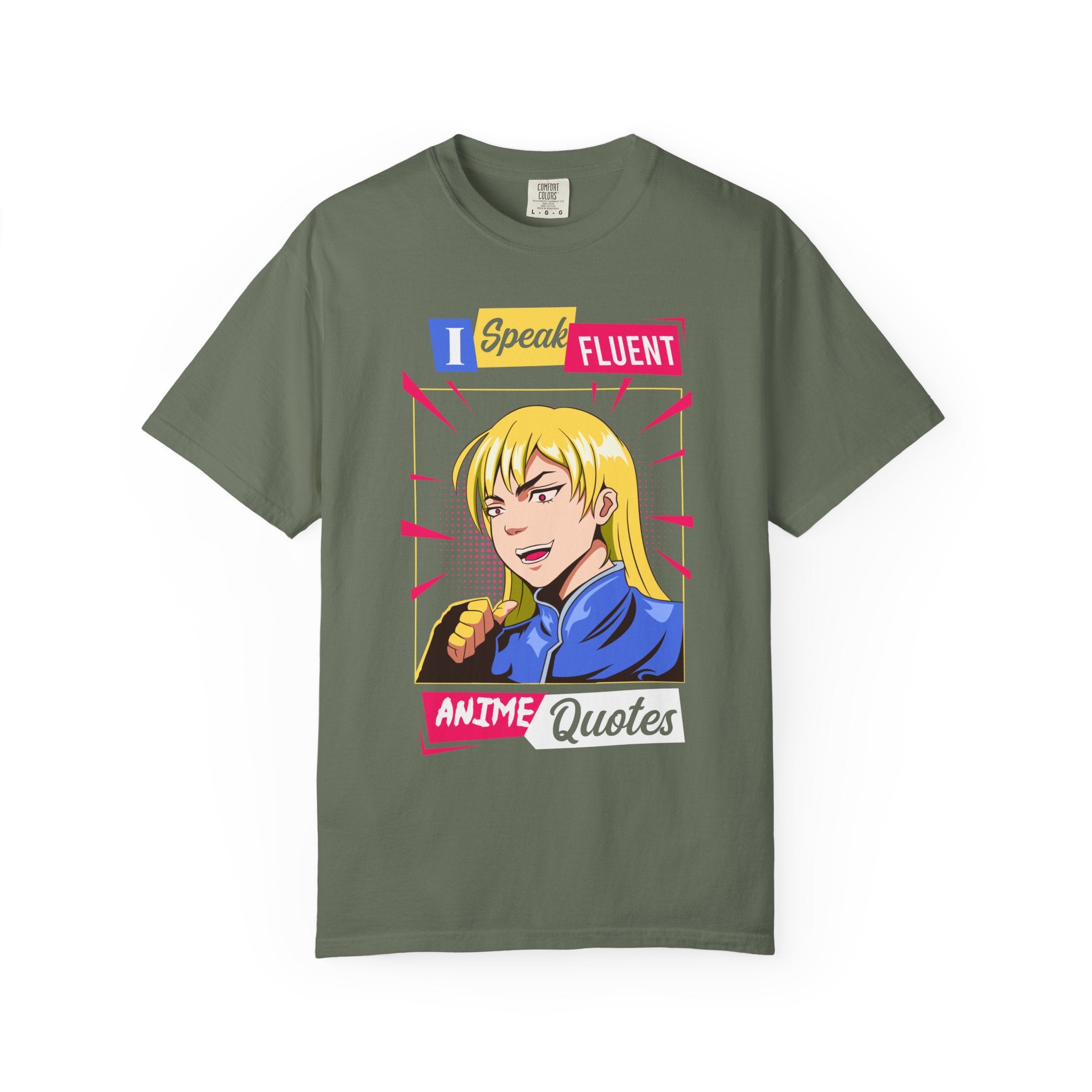 Anime Fluent Shirt – Fluent in Anime Tee Funny Otaku Manga Girl - Sinful Threads
