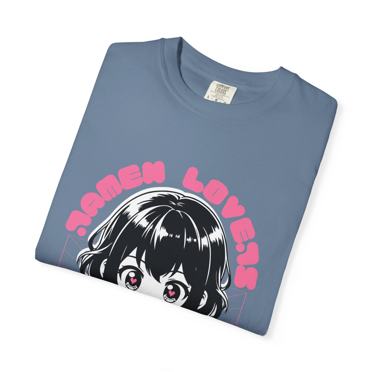 Ramen Lovers Tee - Romantic Anime Girl - Kawaii Gift