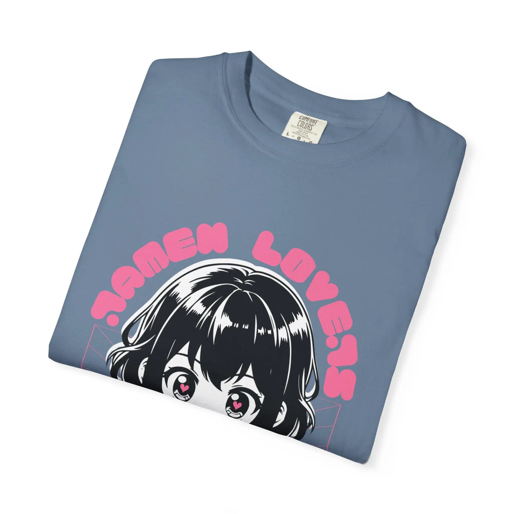 Ramen Lovers Tee - Romantic Anime Girl - Kawaii Gift - Sinful Threads