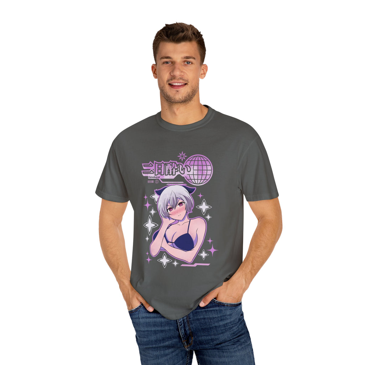 Cat Girl Shirt - Kawaii Cat Tee - Anime Girl Top