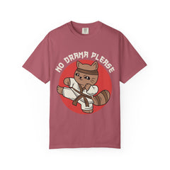 Karate cat shirt - no drama please tee - funny gift