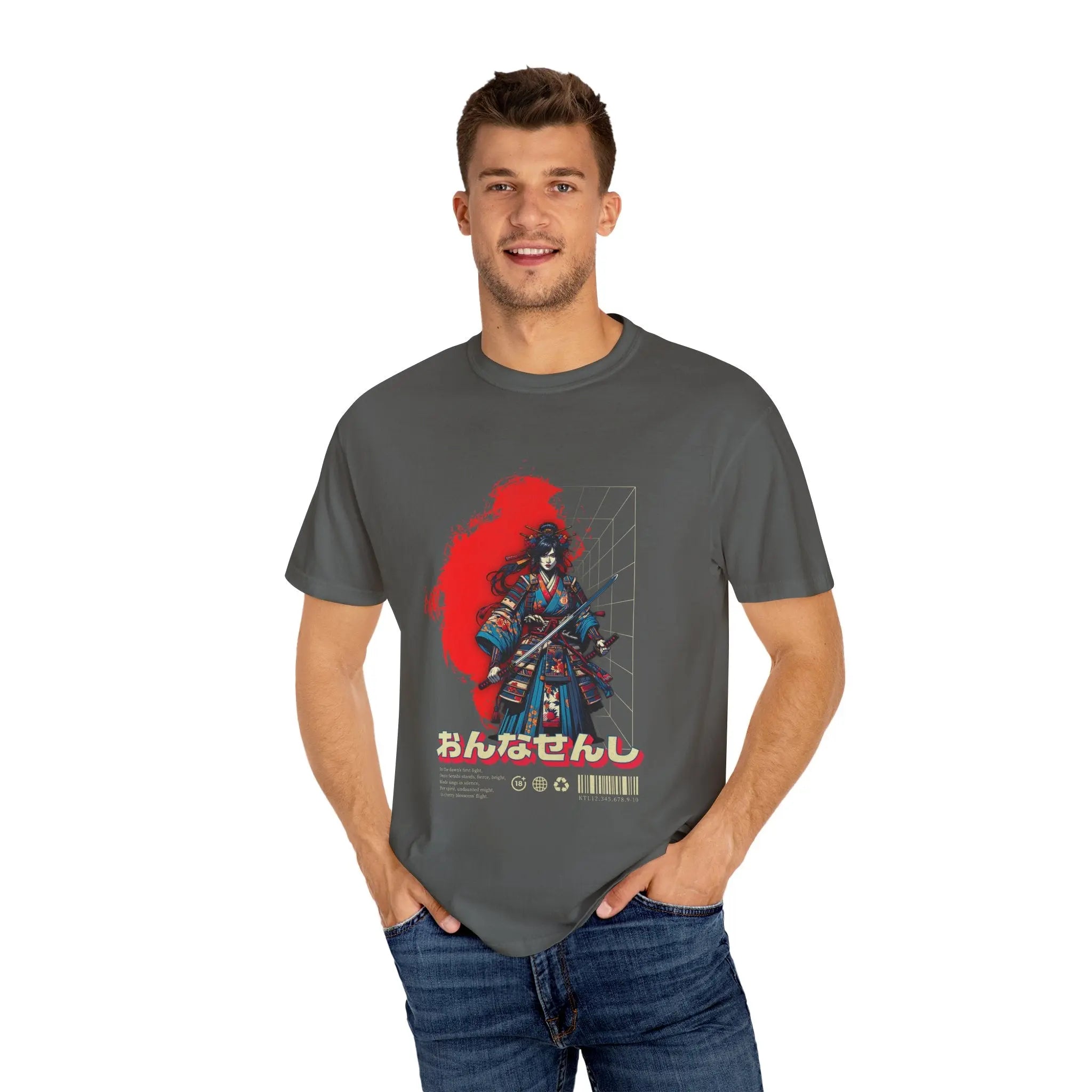 Onna Bugeisha Tee - Samurai Warrior Art Geisha Katana - Sinful Threads