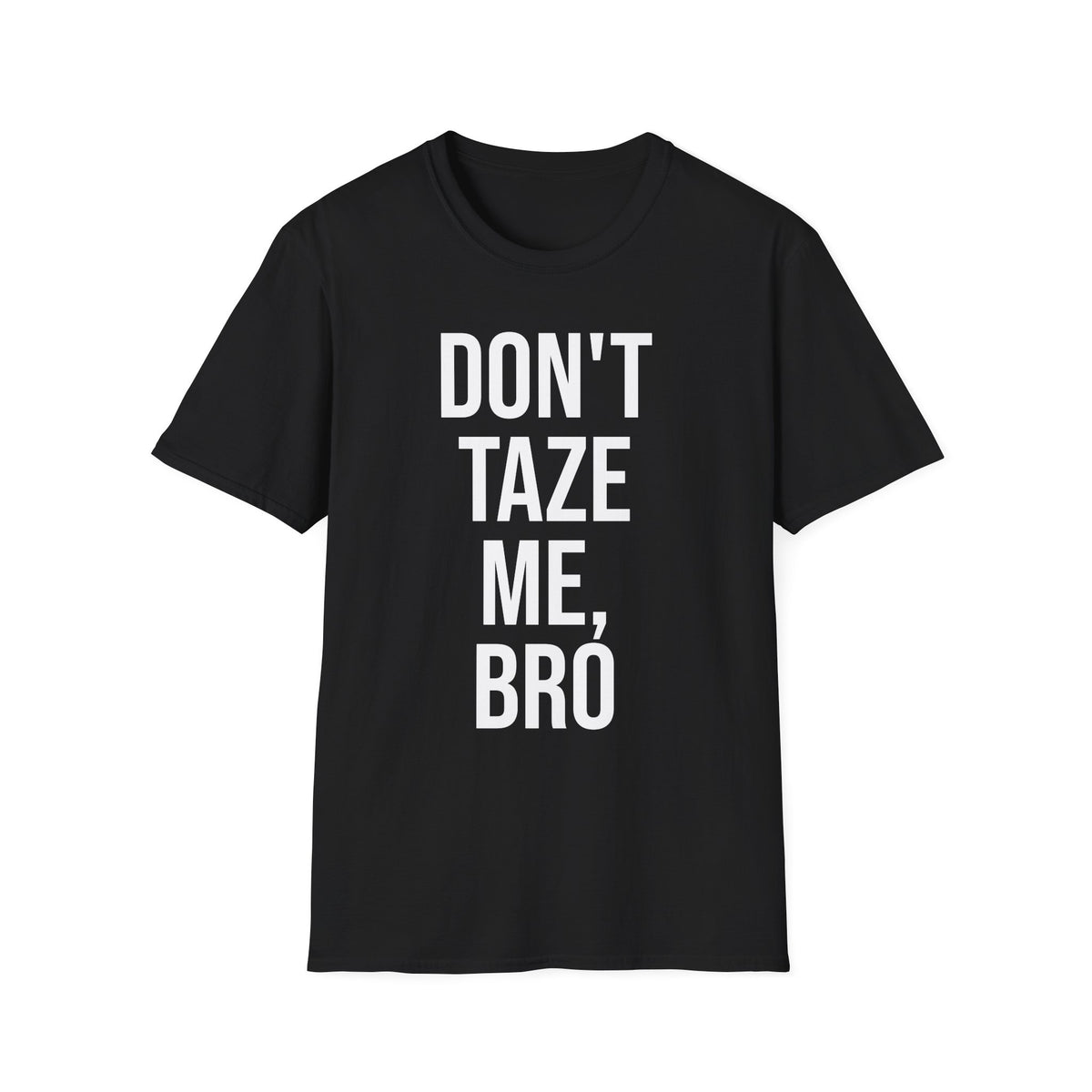 Don't Taze Me Bro Shirt - Nostalgic Meme Culture Apparel