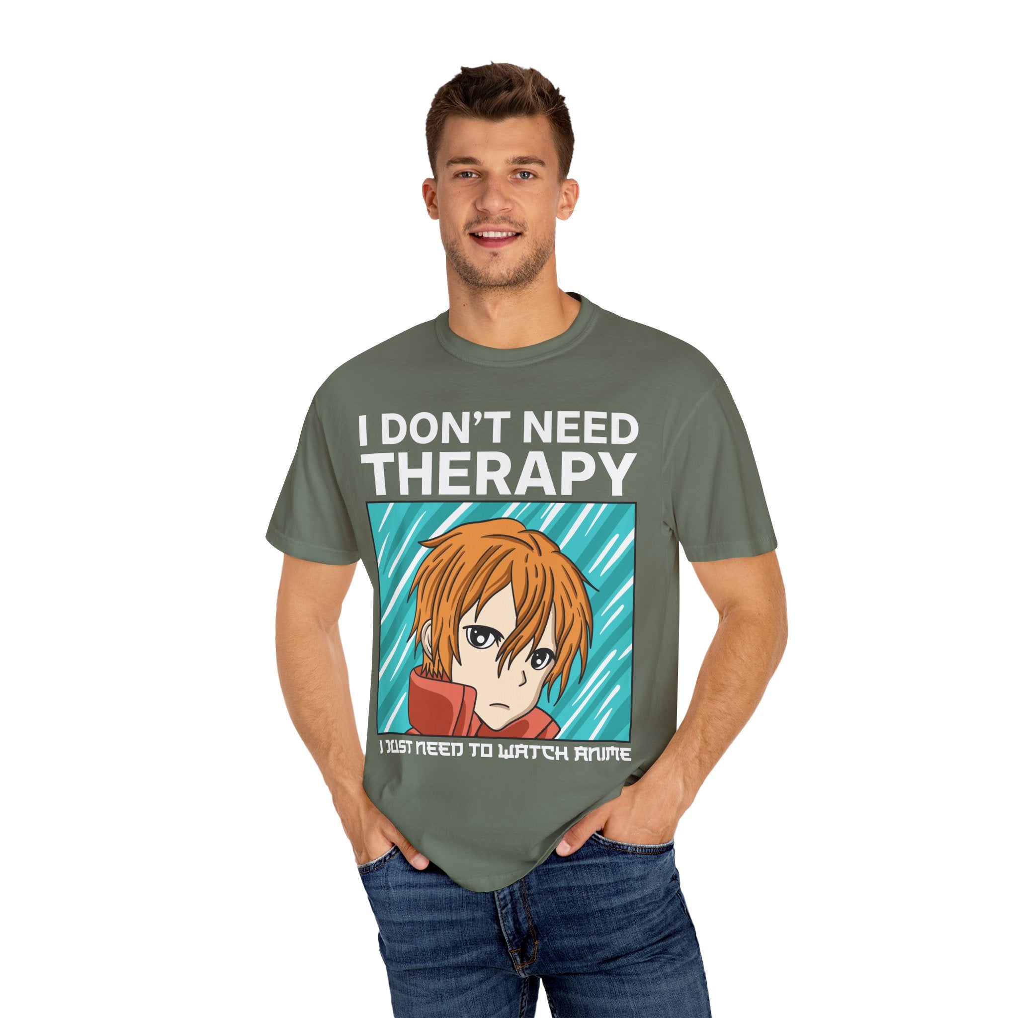 Anime Therapy Shirt – I Don’t Need Therapy Manga Style Tee - Sinful Threads