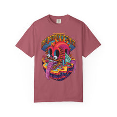 Surreal Skull Playground Tee – Weirdcore Skull Shirt – Colorful Art
