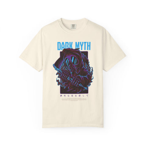 Dark Myth Grim Reaper Artwork Unisex Relaxed Fit T-Shirt