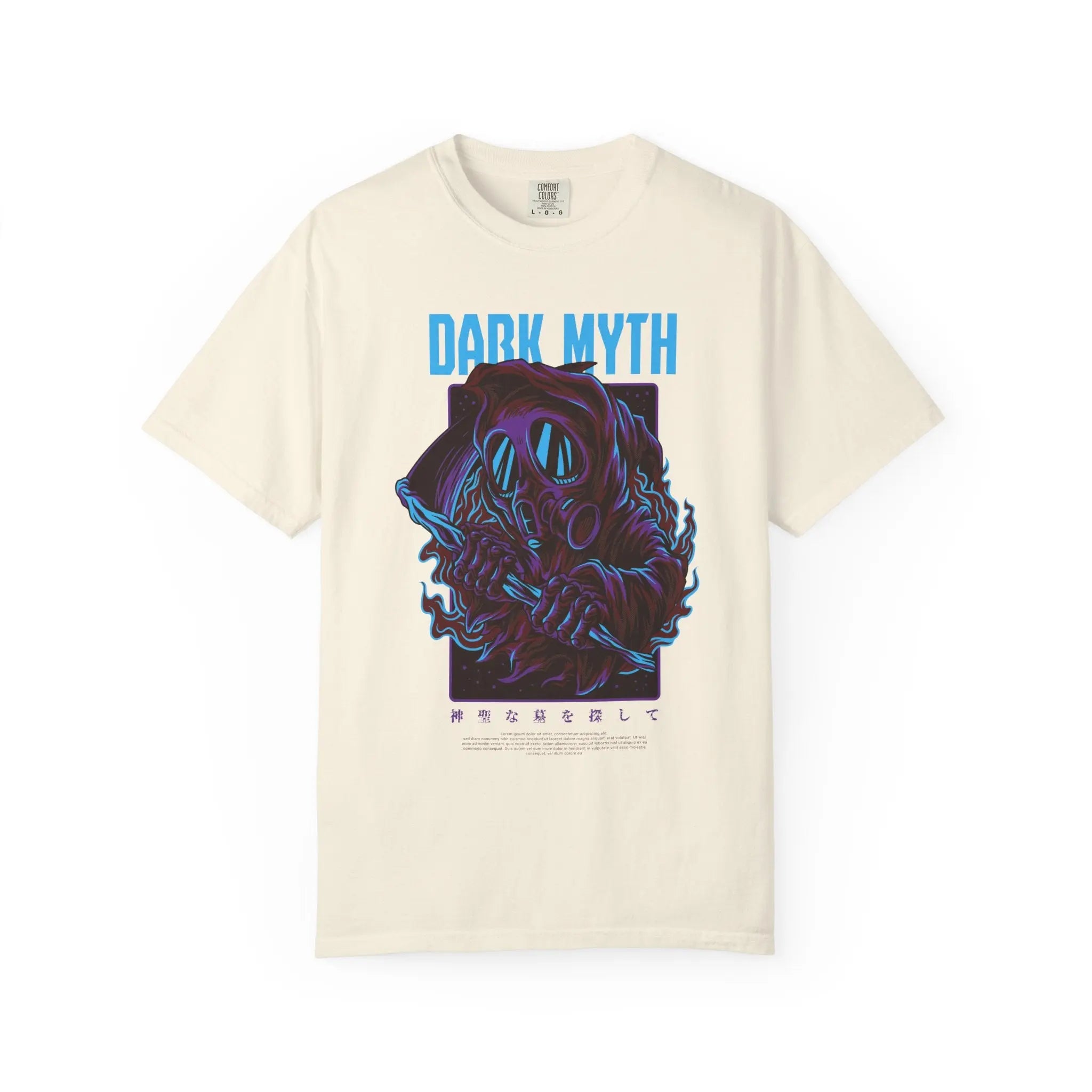 Dark Myth Grim Reaper Artwork Unisex Relaxed Fit T-Shirt - Sinful Threads