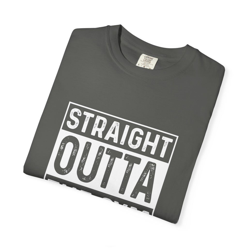 Novelty Workout Shirt - Straight Outta The Gym Tee - Sinful Threads