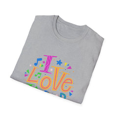 I Love K-Pop T Shirt - Korean Wave Fandom Pride & Culture
