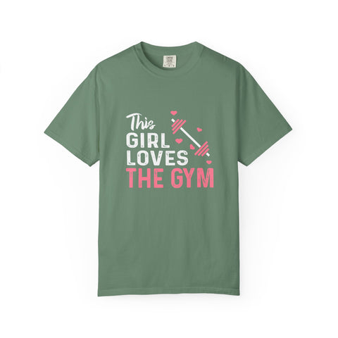 This Girl Loves The Gym Gym Workout Motivation T-Shirt