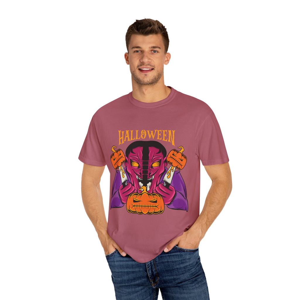 Devil halloween tee - Spooky Monster Shirt - Scary Fun - Sinful Threads