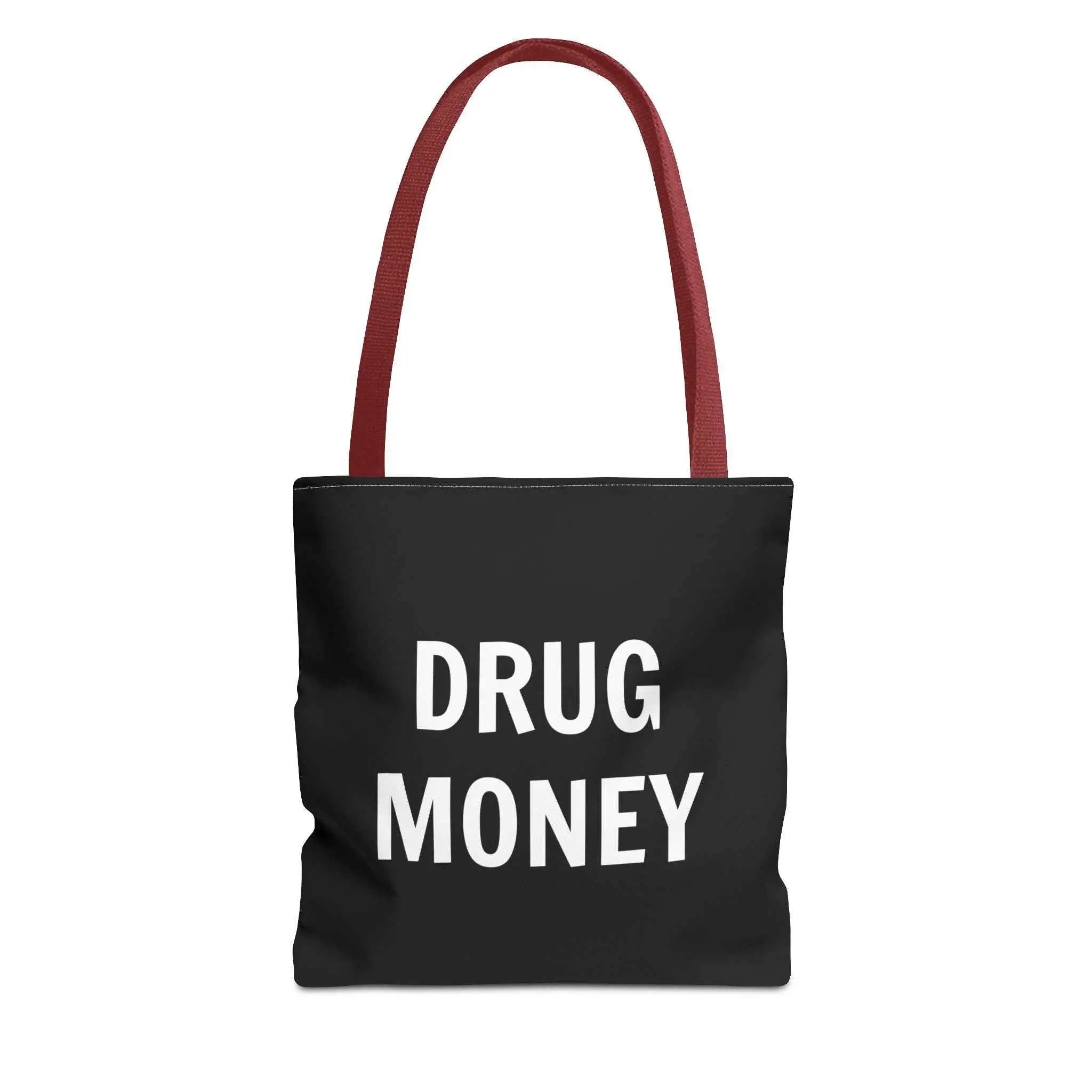 Funny Tote Bag – Bold “Drug Money” Heavy-Duty Shopper
