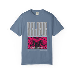 Believe Anime Tee - Bold Japanese Motivational - Gift