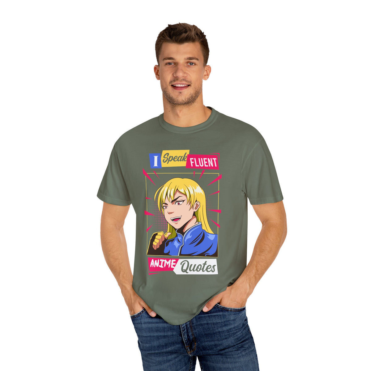 Anime Fluent Shirt – Fluent in Anime Tee Funny Otaku Manga Girl