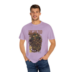 Steampunk Man Future Inspired Cool Graphic Design T-Shirt