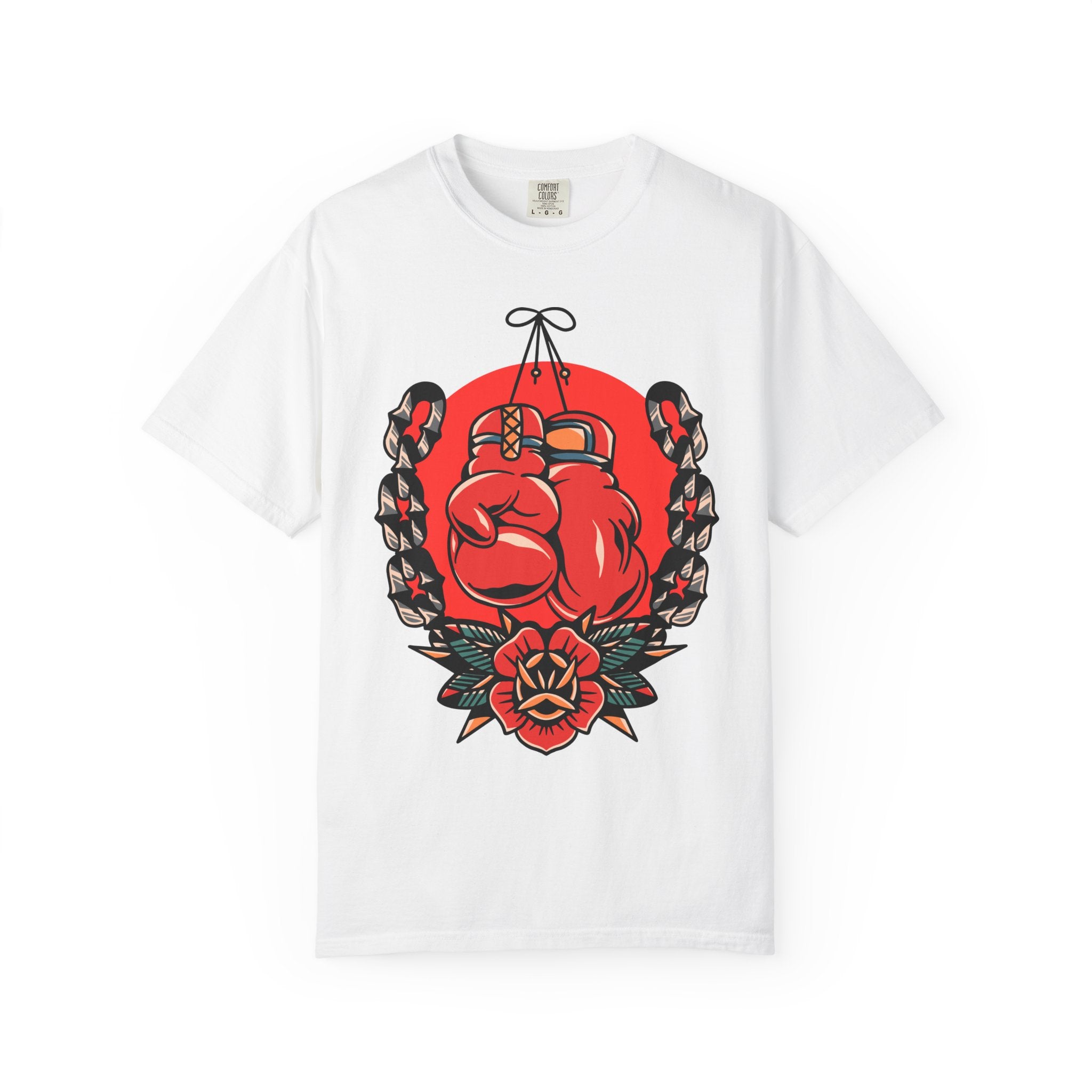 Vintage Boxing Shirt - Old School Tattoo Tee - Fighter Gift - Sinful Threads