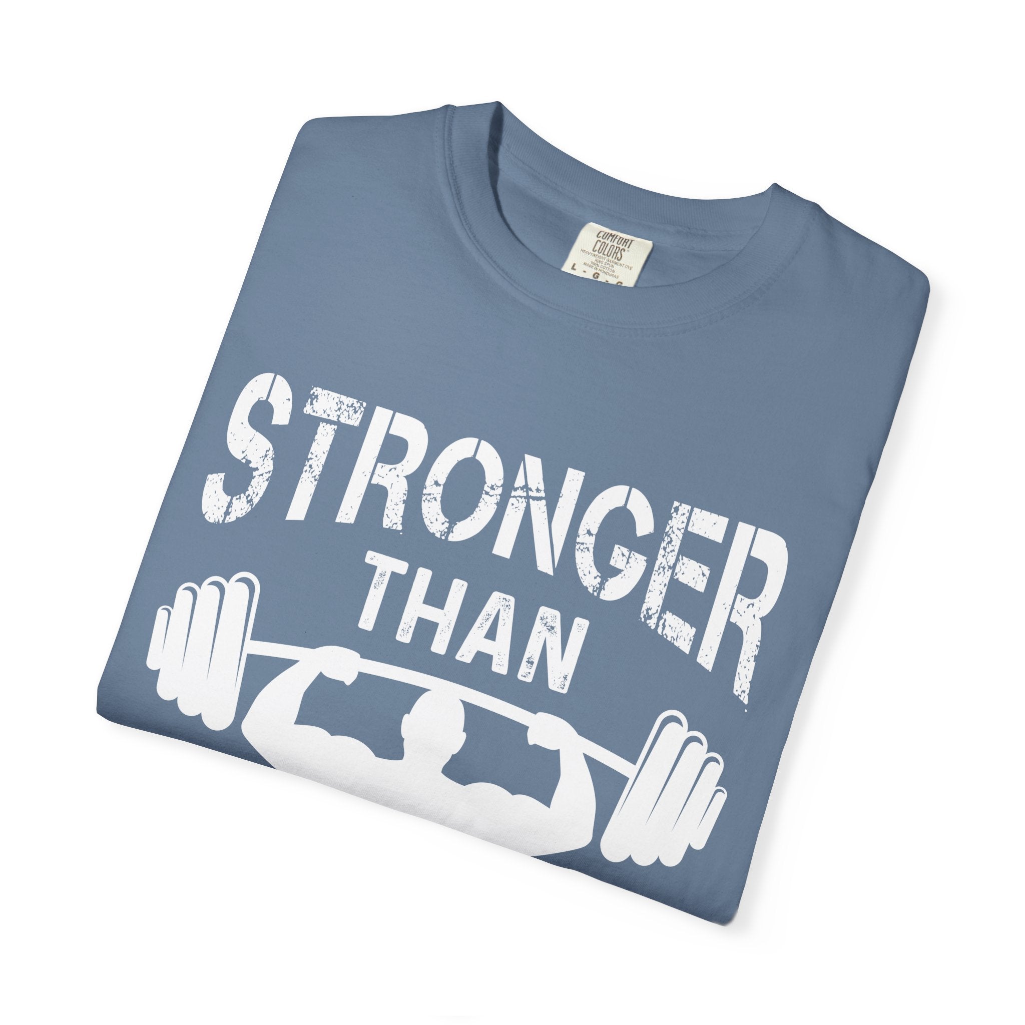 Stronger Than Excuses Bodybuilding Shirt - Motivation Tee - Sinful Threads