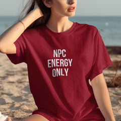 NPC Energy Only Graphic T-Shirt product type