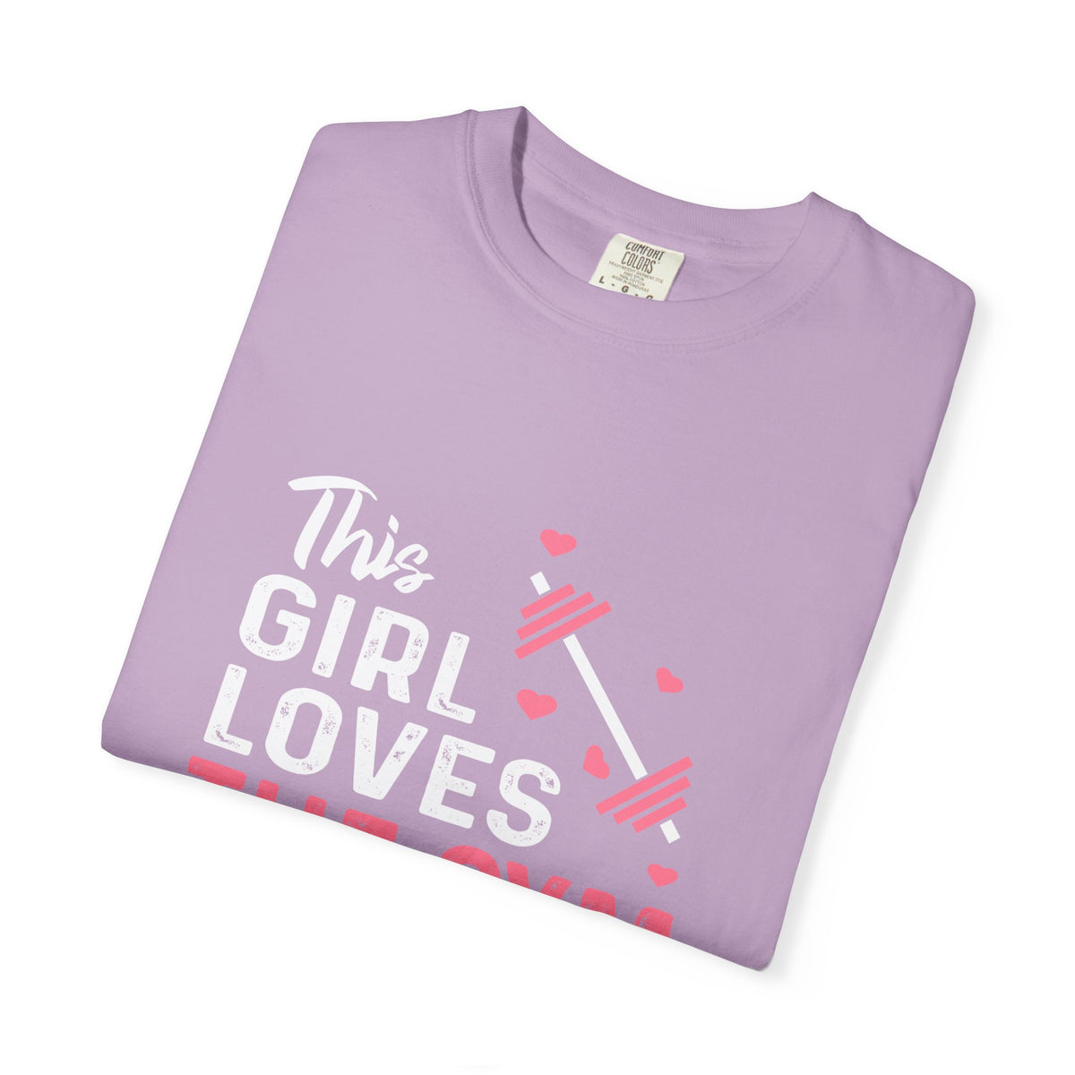 This Girl Loves The Gym Gym Workout Motivation T-Shirt