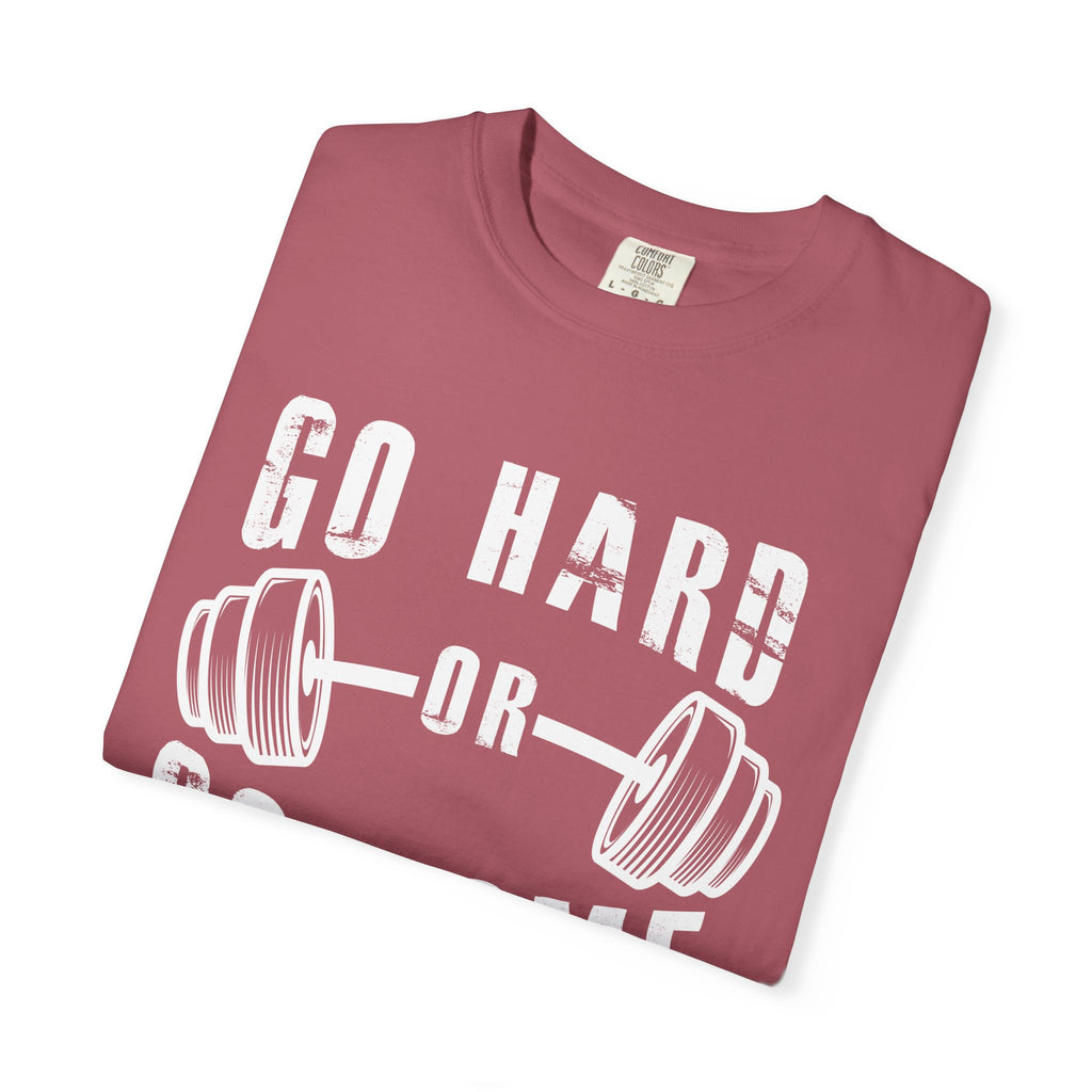 Go Hard Workout Shirt - Fitness Motivation Tee for Athletes - Sinful Threads