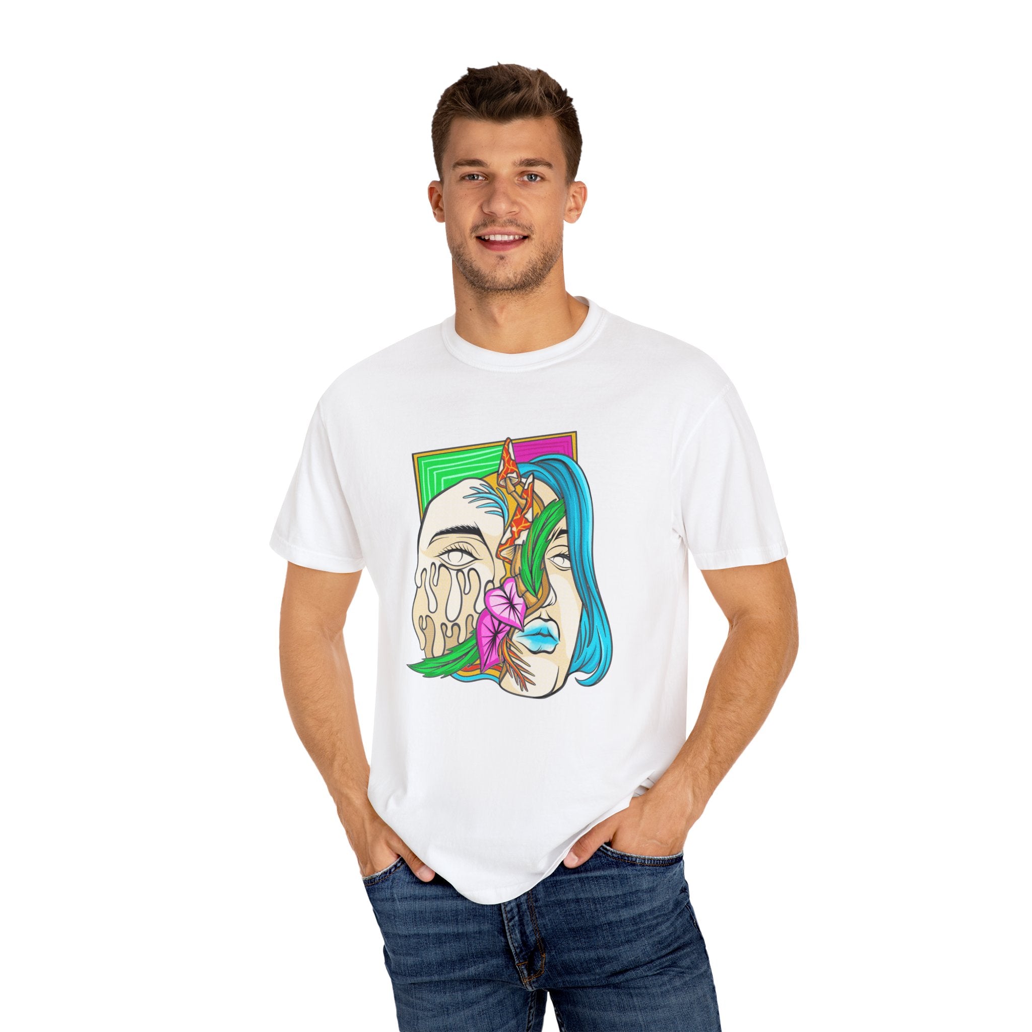 Psychedelic Mushroom Shirt - Trippy Art Tee - Stoner Gift Idea - Sinful Threads