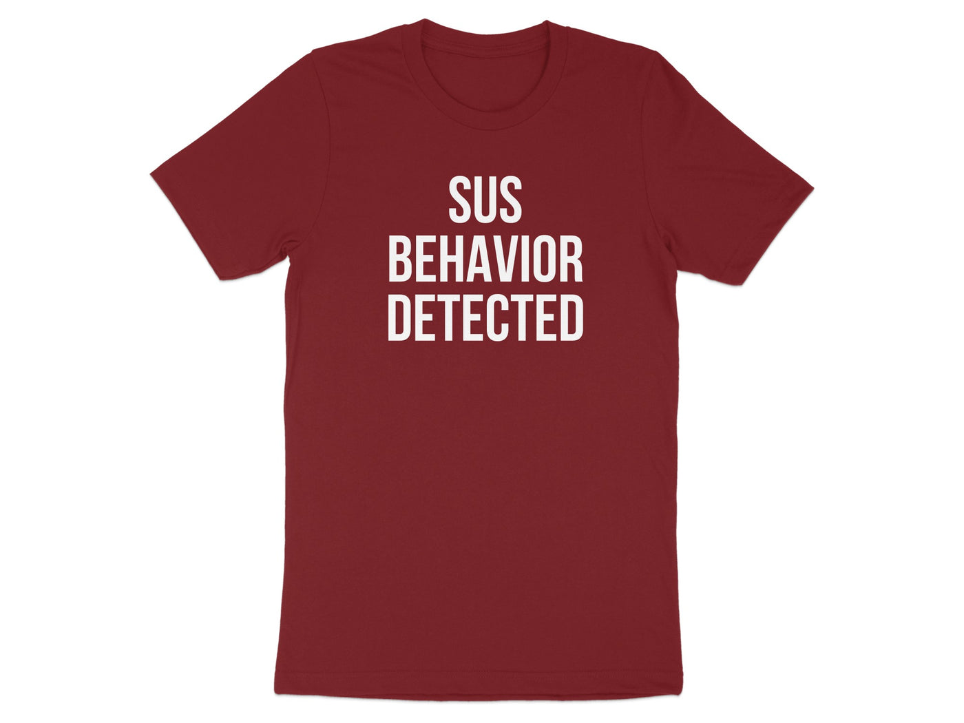 Sus Behavior Detected Graphic Tee Shirt product