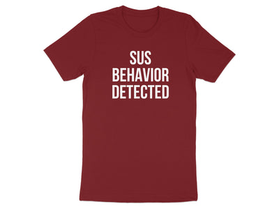 Sus Behavior Detected Graphic Tee Shirt product
