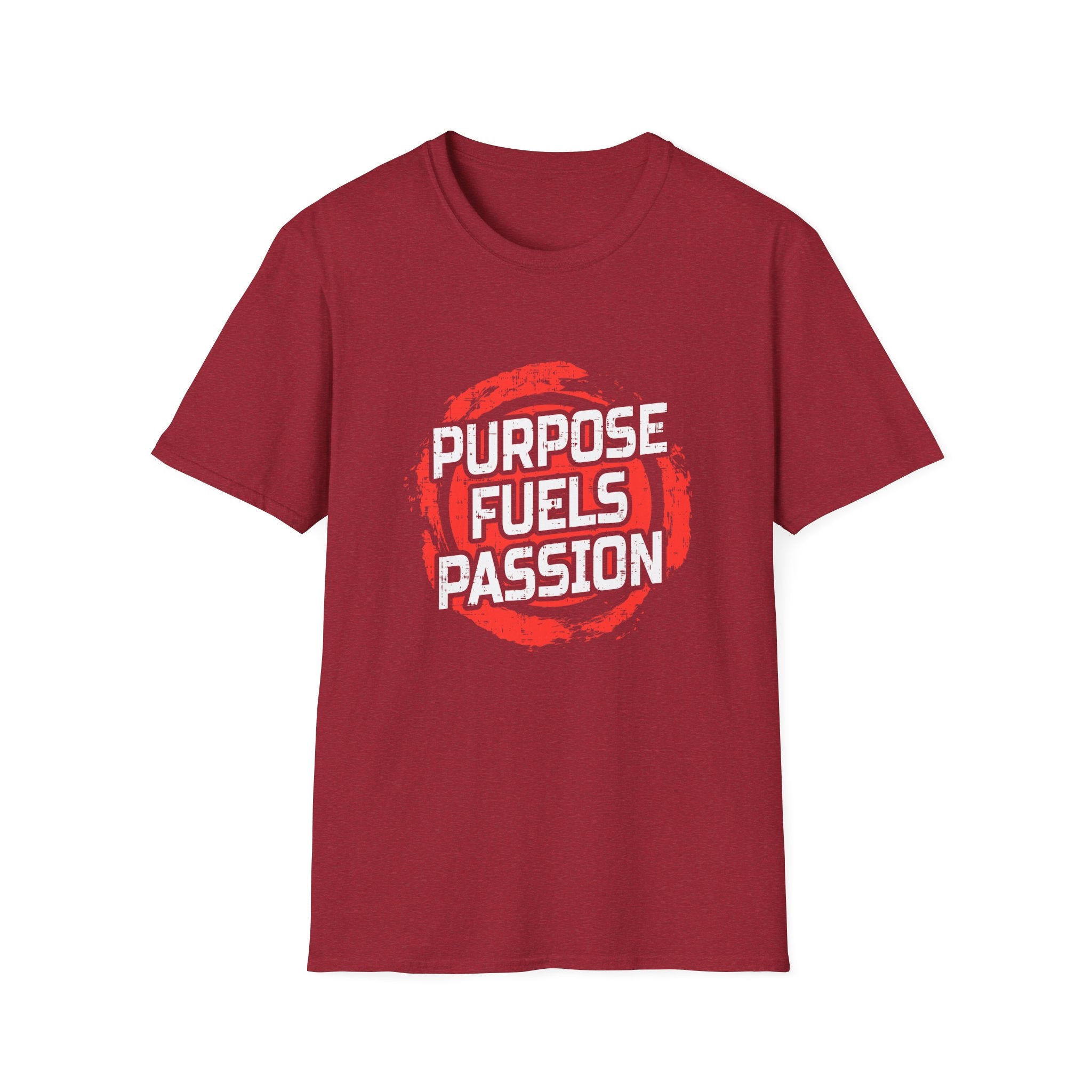Purpose Fuels Passion Motivational Graphic Tee Statement - Sinful Threads