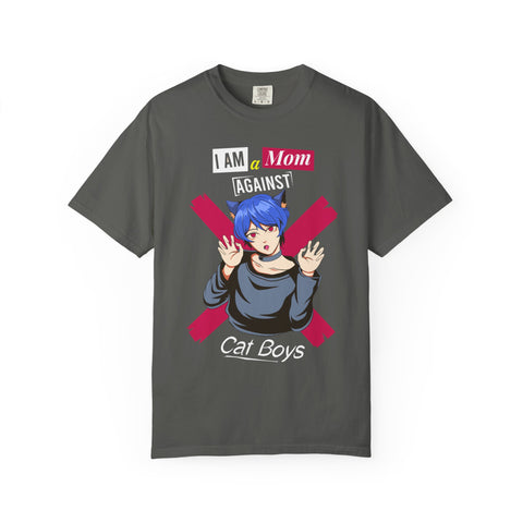 Mom Against Cat Boys Tee – Anime Cat Girl Otaku Mom Shirt