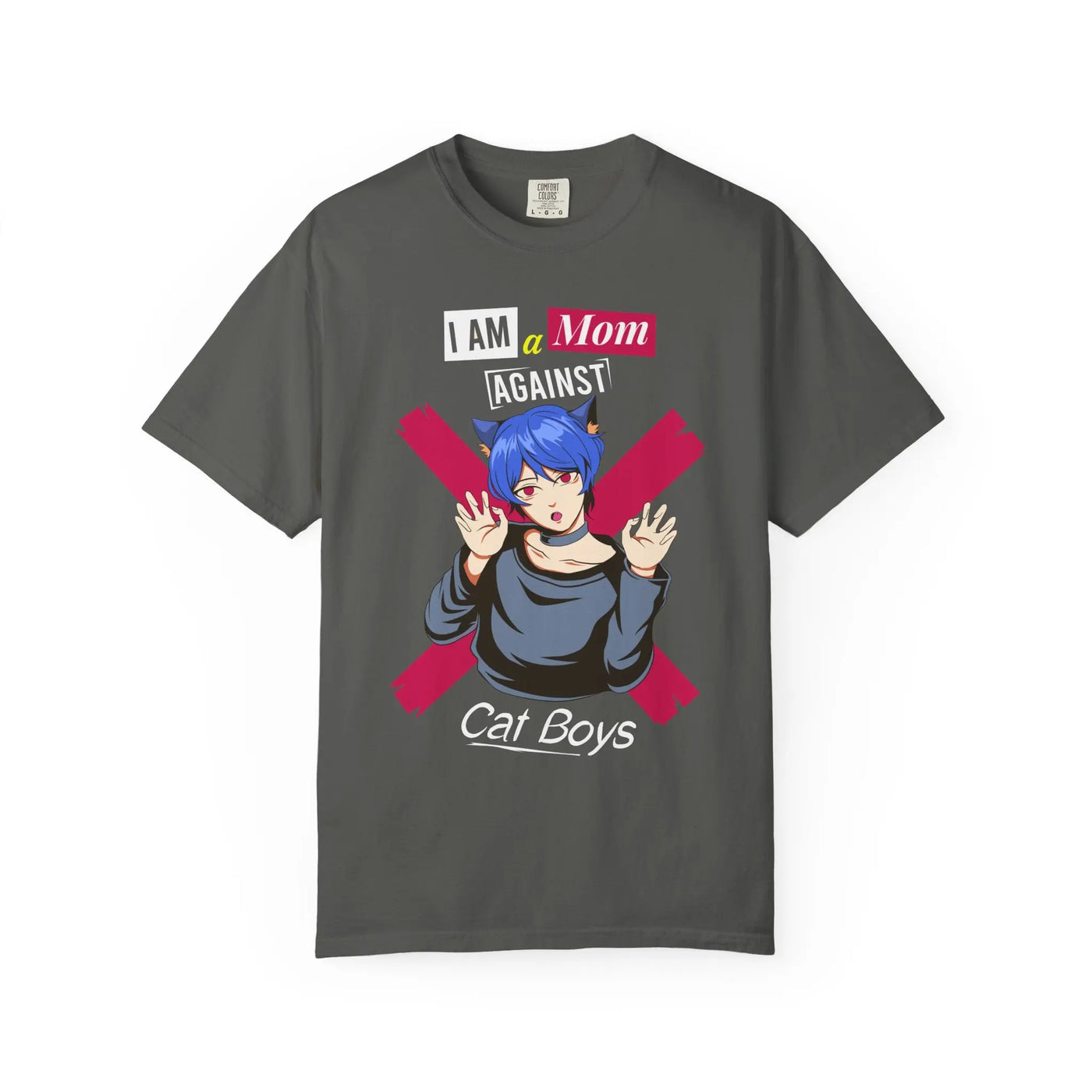 Mom Against Cat Boys Tee – Anime Cat Girl Otaku Mom Shirt - Sinful Threads