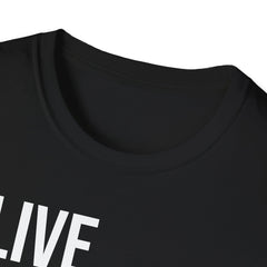 Live Laugh Toaster Bath Tee - Dark Humor Graphic Parody Shirt