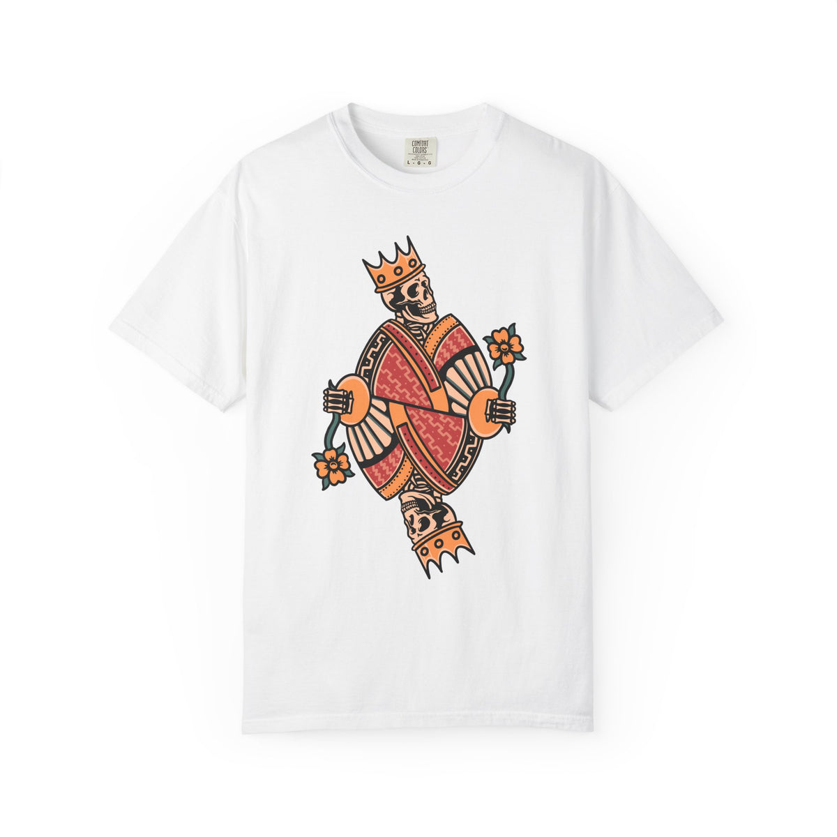 King Diamonds Skull Shirt - Unique Playing Card Tee, Poker Gift